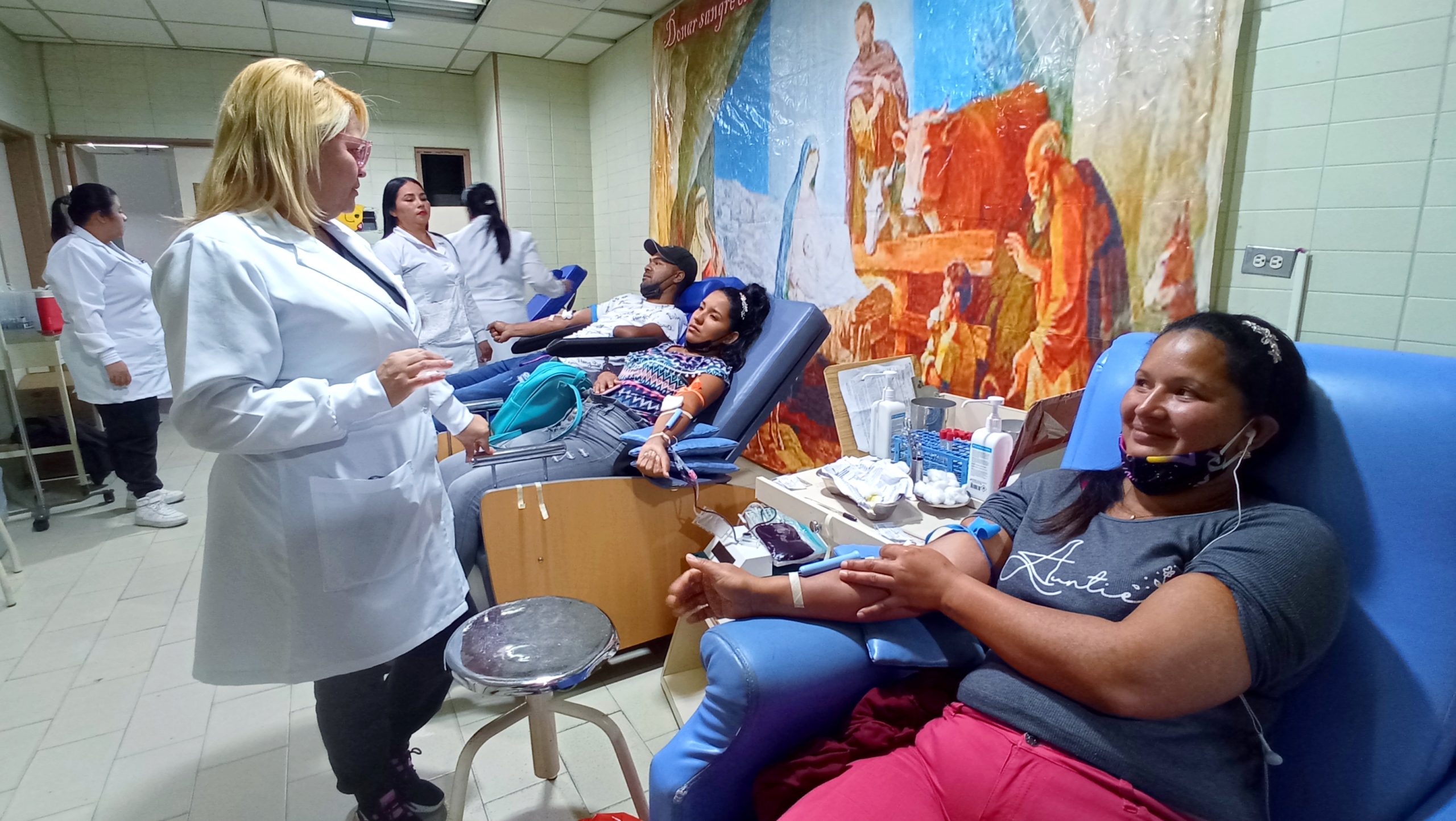 Más de 120 personas donaron sangre voluntariamente en el HVS