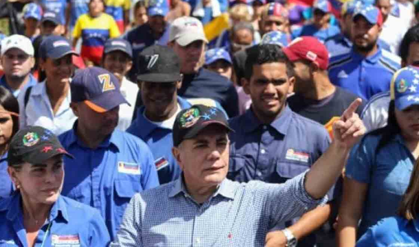 Rosales anunció su candidatura presidencial