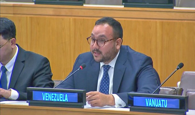 Venezuela alertó ataque contra Carta de la ONU