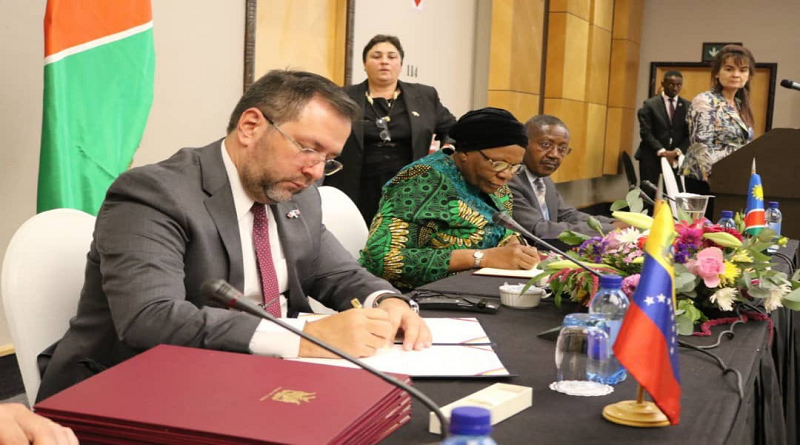 Venezuela y Namibia logran importantes acuerdos para el desarrollo bilateral       