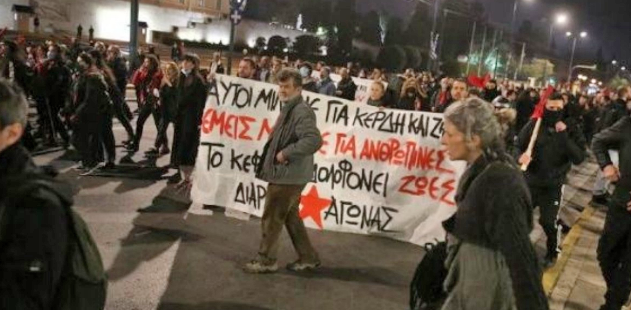 50.000 personas protestan en Grecia