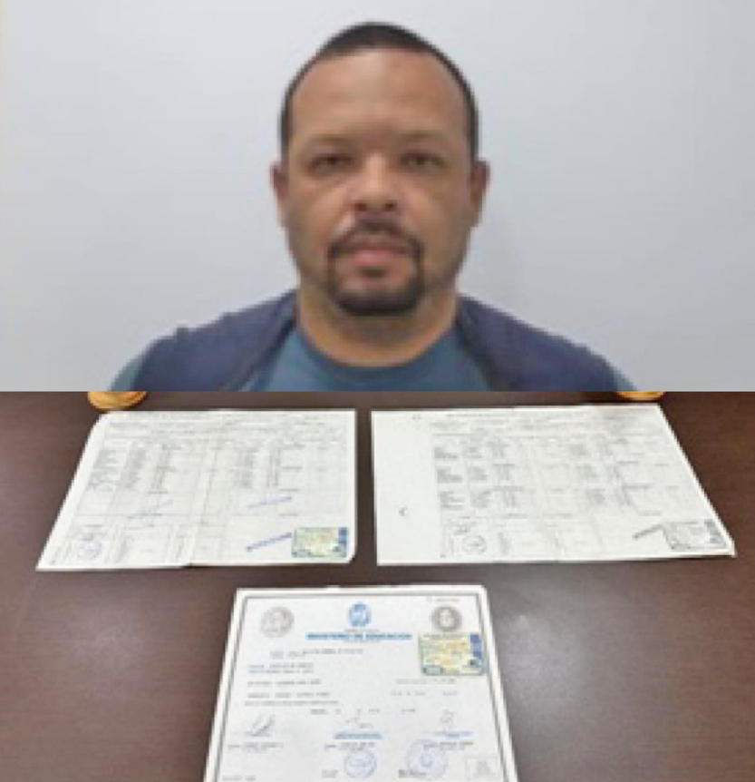 Preso por tratar de registrar un título falso de bachiller