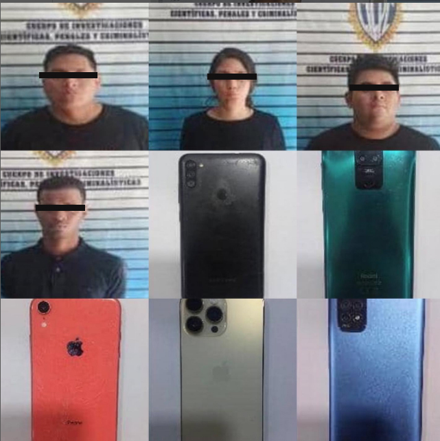 <strong>Cuatro peruanos detenidos por estafa</strong>