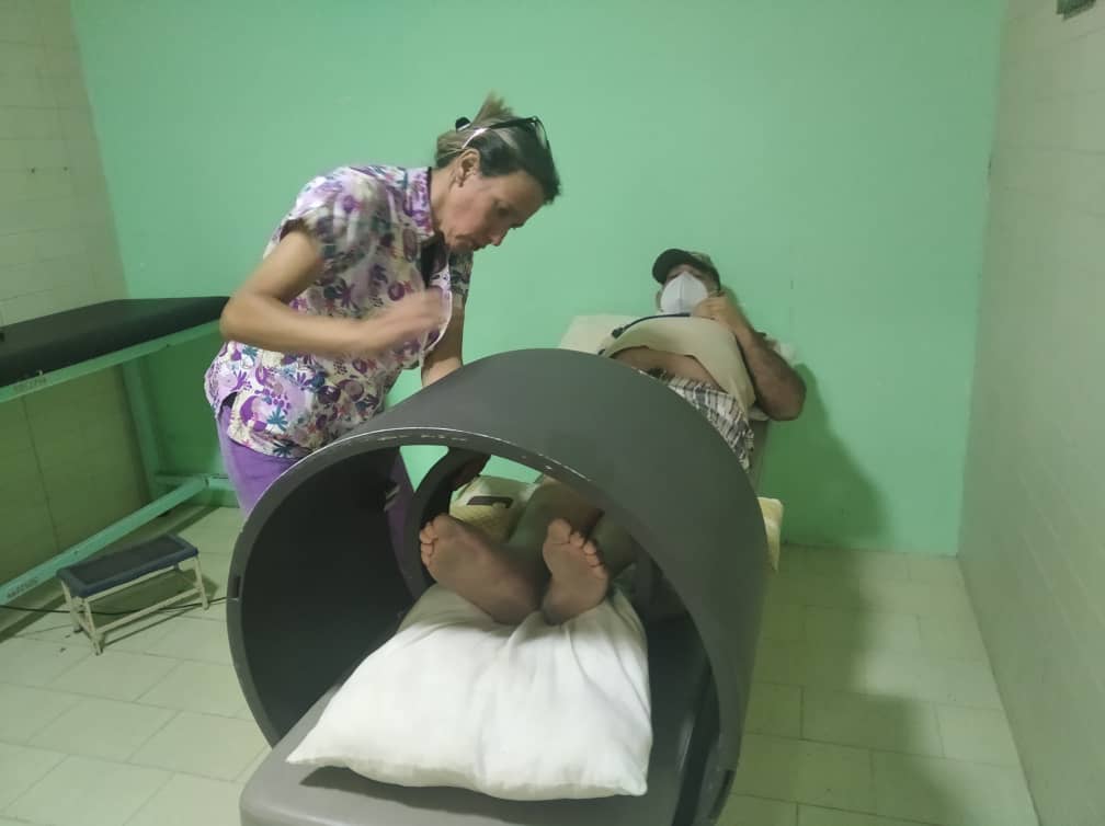El servicio de Fisioterapia del HVS ofrece dos turnos