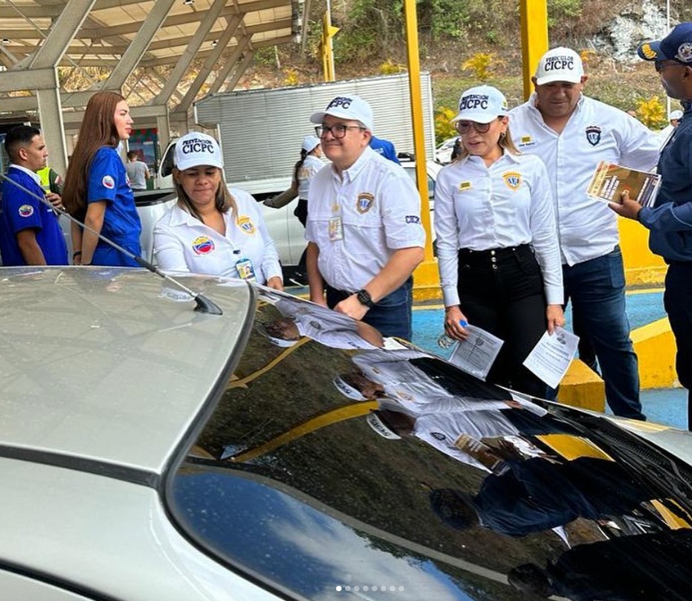 El Cicpc se desplegó por la ARC
