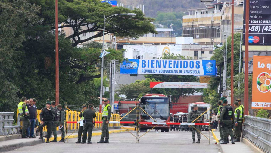 Más de mil funcionarios garantizarán seguridad en frontera de Táchira