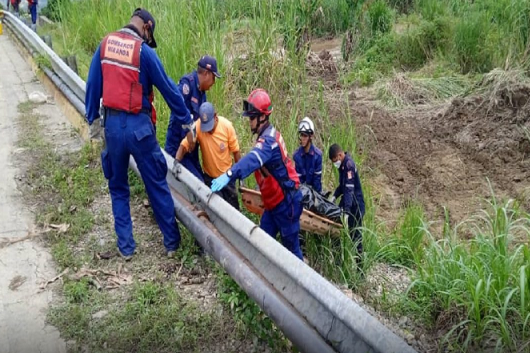 Hallaron el cadáver de una mujer a orillas del río Tuy