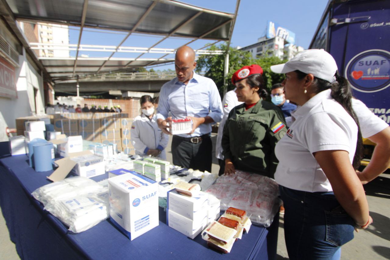 300 mil insumos médicos llegan a 18 hospitales de Miranda