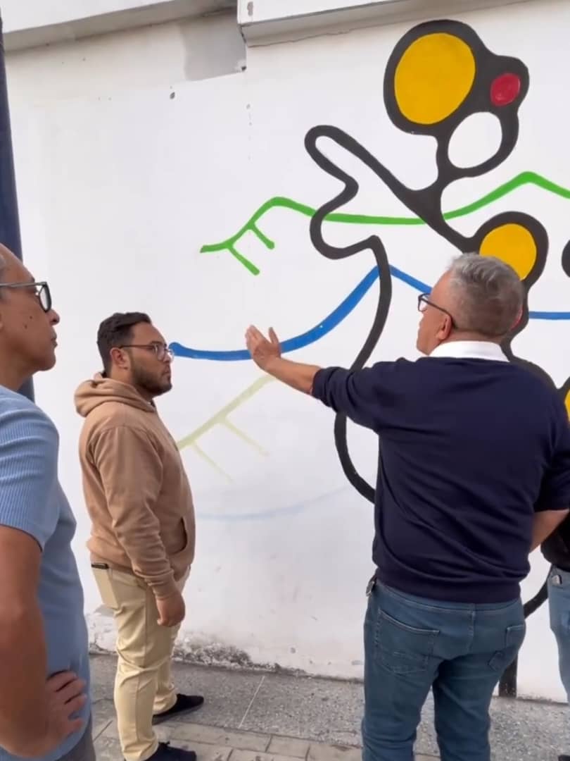 Alcalde de Los Salias anuncia mural en apoyo a la comunidad TEA