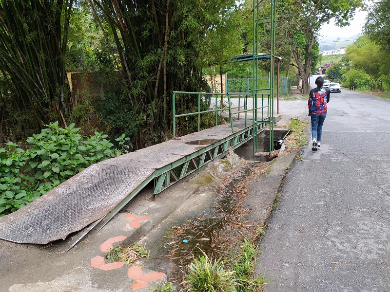 “Prefiero pasar por la calle que arriesgarme usando el puente”