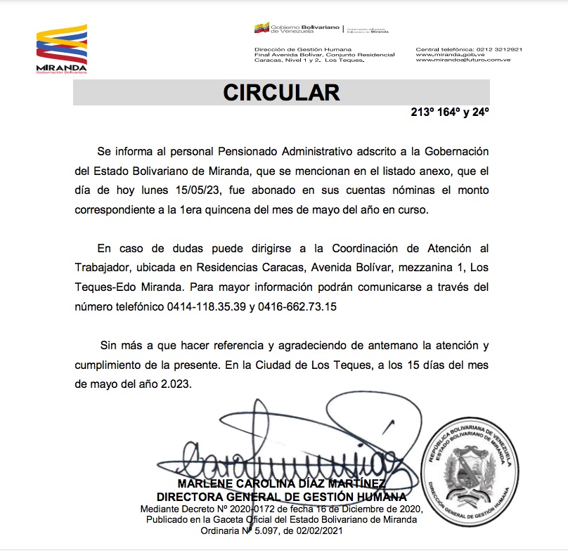 Ya pagaron la quincena a jubilados de la Gobernación