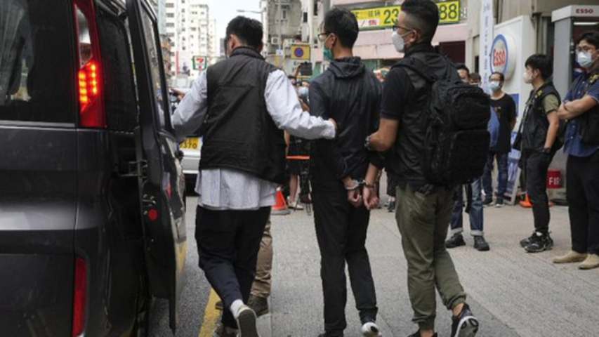 Más de 10 detenidos en Hong Kong en aniversario de matanza de Tiananmen