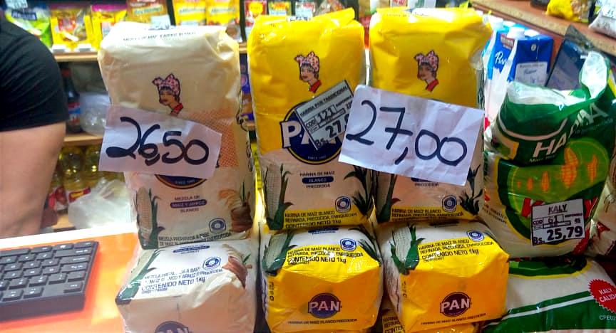 Concesionarios venden  la Harina PAN a precio económico