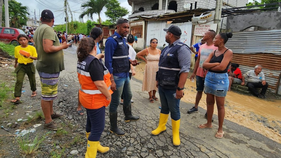 12.000 afectados por inundaciones en Ecuador