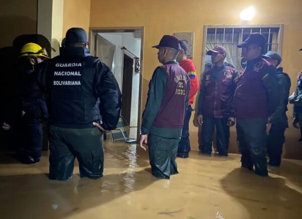 Torrencial aguacero en Guanare dejó 1.230 familias afectadas