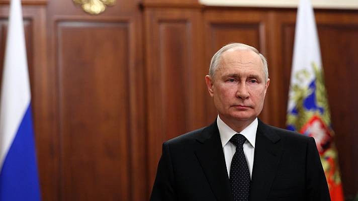 Putin califica de amenaza mortal rebelión del grupo Wagner