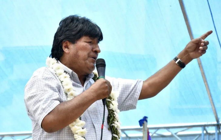 Morales pide “cuidarse” del presidente de Bolivia Luis Arce