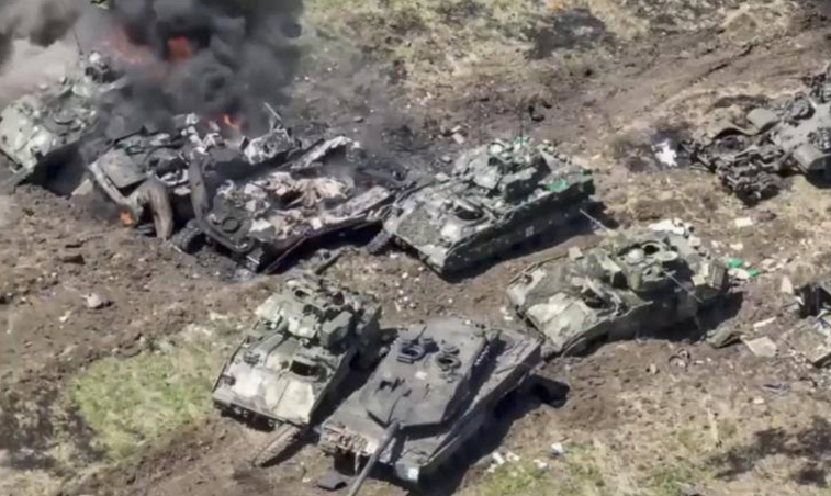 Destruidos casi todos los tanques suministrados a Ucrania por Polonia y Portugal