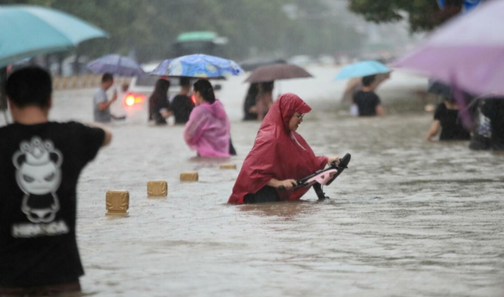 El clima extremo en China deja un muerto y dos desaparecidos