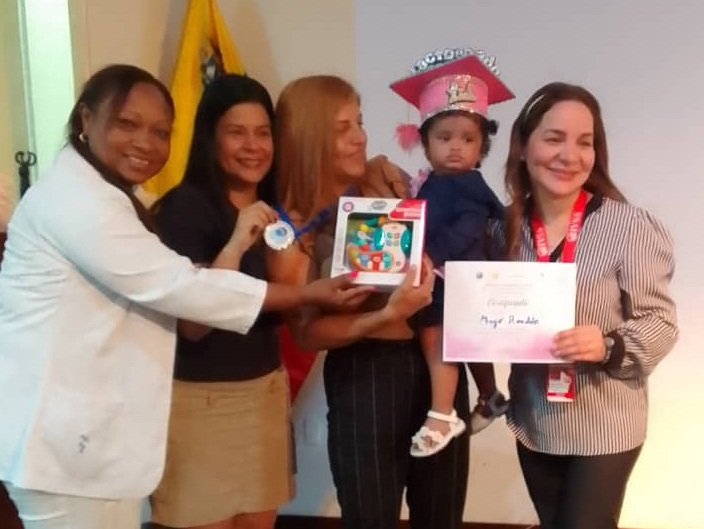 Rompiendo mitos celebraron la semana de la lactancia materna