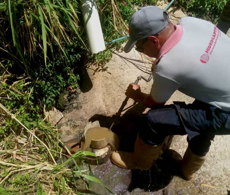 Corrigen fallas en aguas servidas de Guaremal