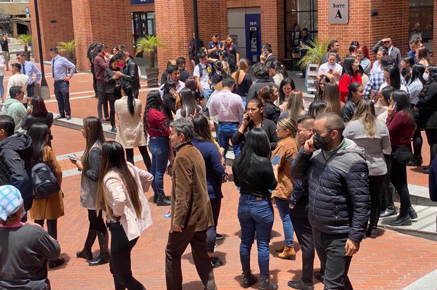 Un muerto en Bogotá deja fuerte temblor de magnitud 6,1