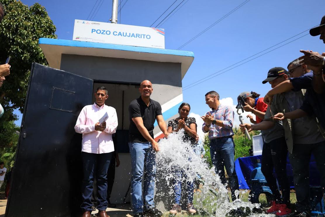 Rodríguez: Hemos reactivado 25 pozos de agua