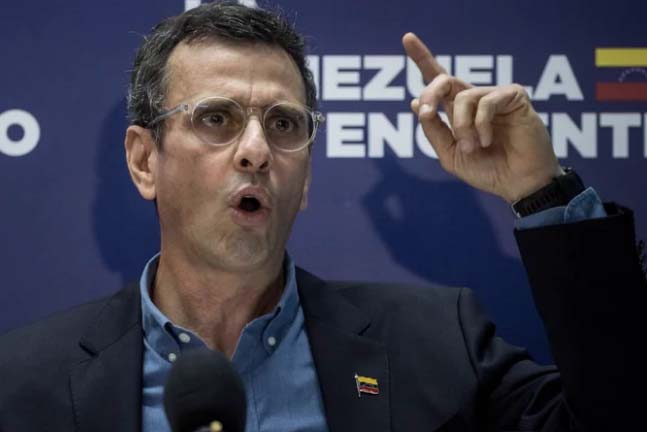 Capriles pide dolarizar el salario y aumentar el mínimo casi un 3.700%