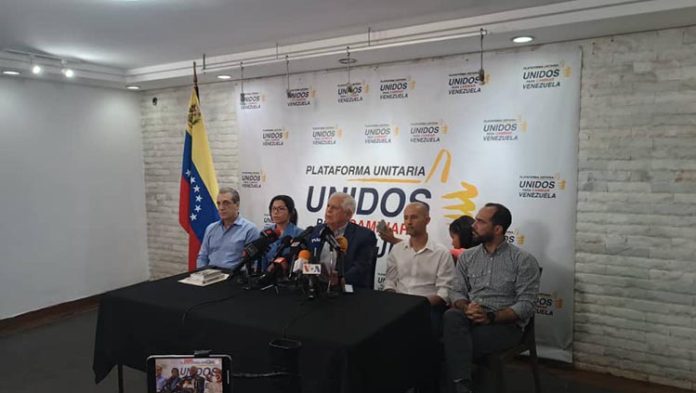 Plataforma Unitaria denuncia “plan perverso” del chavismo