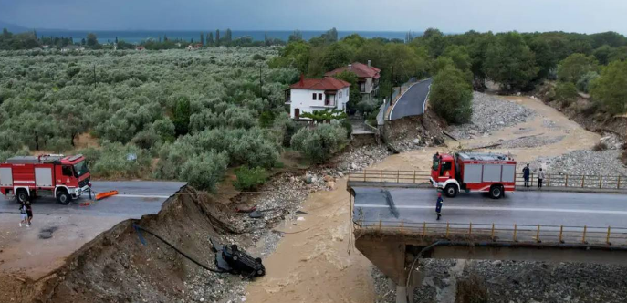 Inédito fenómeno meteorológico deja cuatro muertos en Grecia