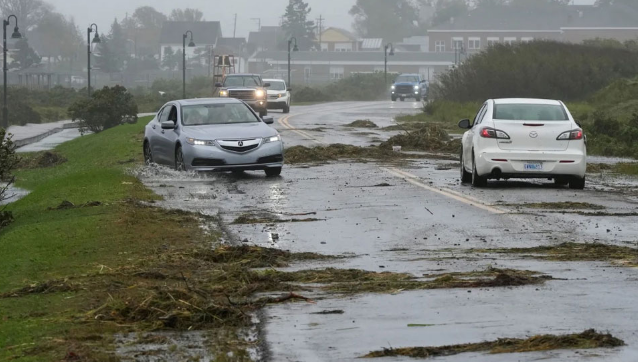 Ciclón Lee provoca fuertes vientos e inundaciones costeras en Maine y Canadá