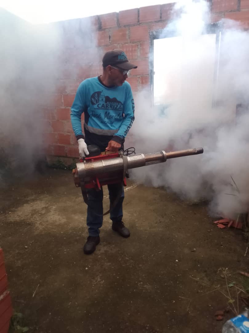 Avanza fumigación contra el dengue en Carrizal