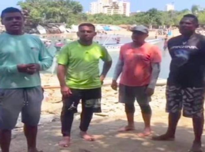 Rescataron a cuatro pescadores varados por fallas en su embarcación