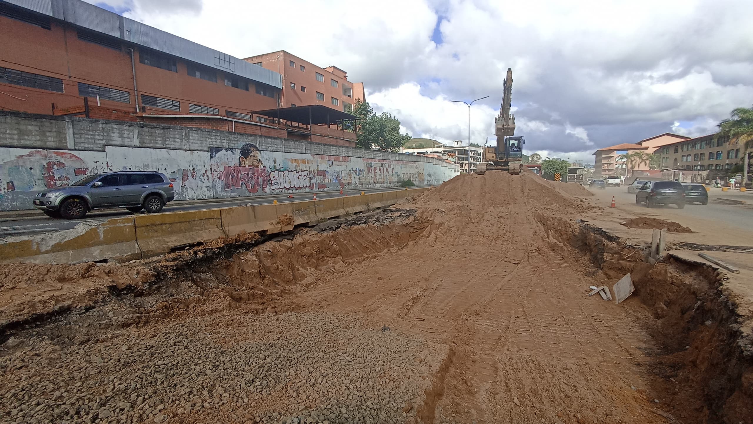 Iniciarán excavación en dirección Caracas – Los Teques