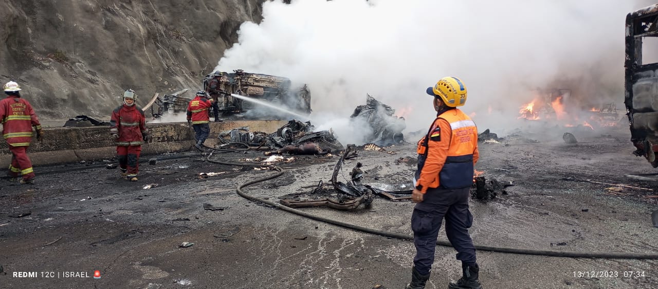 Cifra de muertos por accidente en la Gran Mariscal de Ayacucho asciende a 15