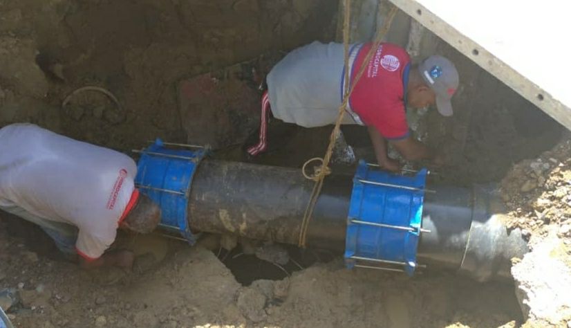 Hidrocapital avanza con los trabajos de instalación de tuberías en Miranda