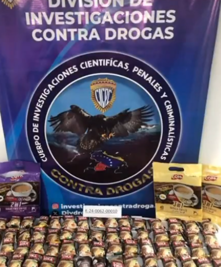 Tres sujetos fueron capturados tratando de traficar cocaína a Turquía
