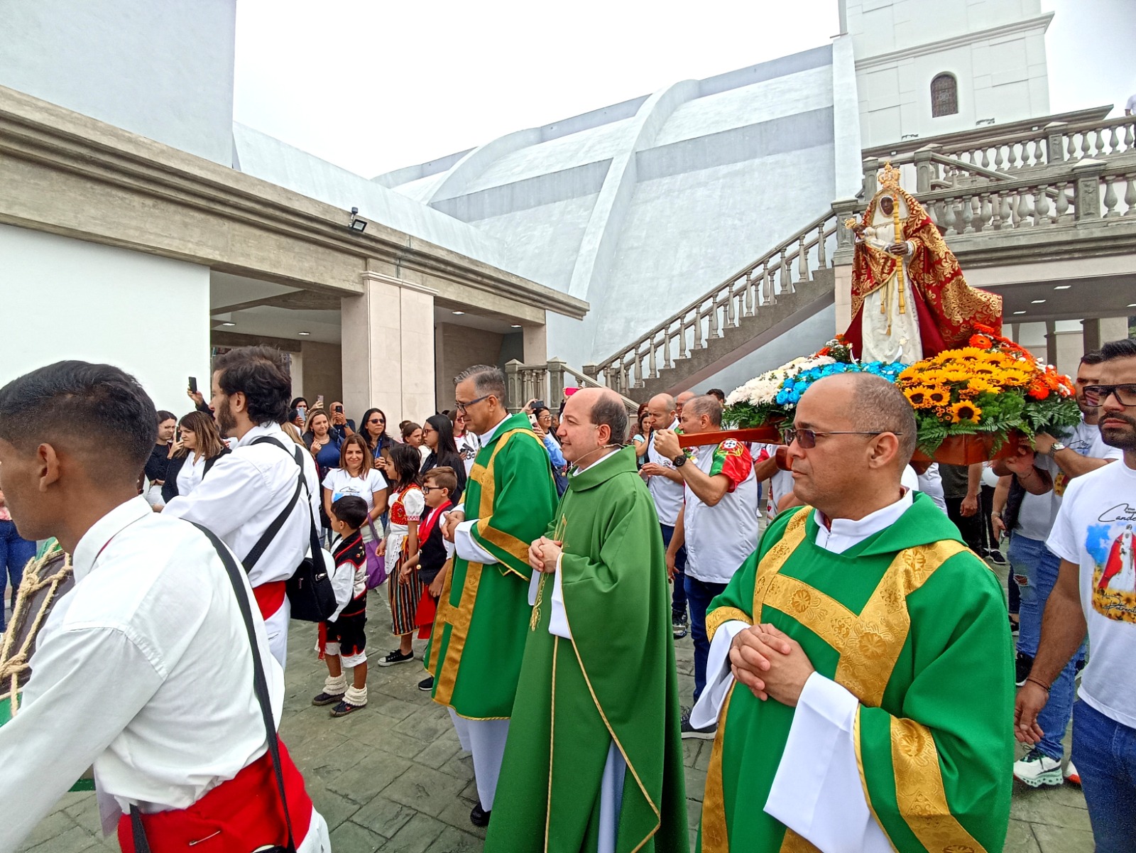 Exhiben nueva imagen de la Candelaria en el Santuario de Fátima
