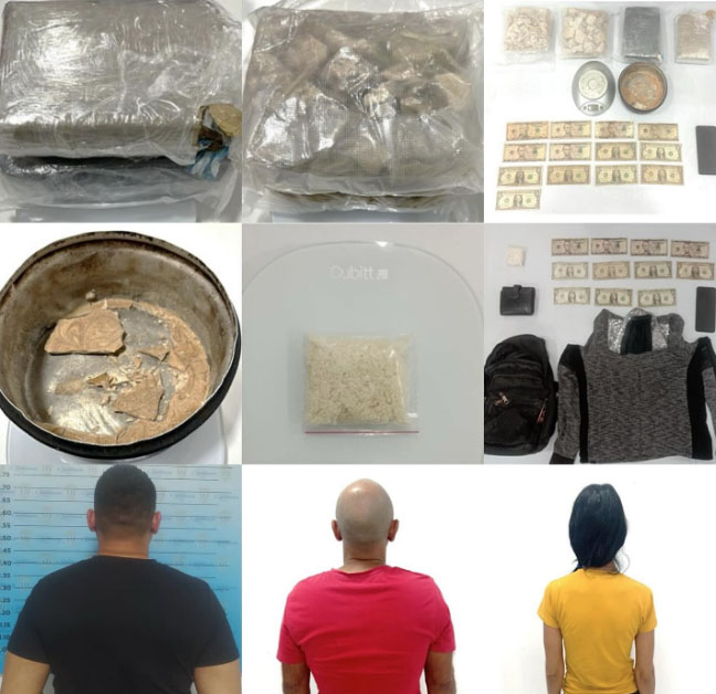 Capturada pareja por venta de presunta droga