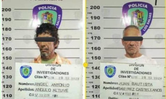 Presos por pelear en la plaza Bolívar de San Antonio