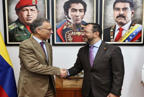 Italia y Venezuela apuestan a mejorar relaciones bilaterales
