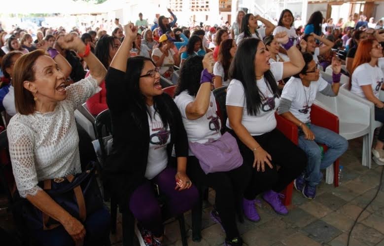 Mirandinas promueven la participación en la Consulta Popular