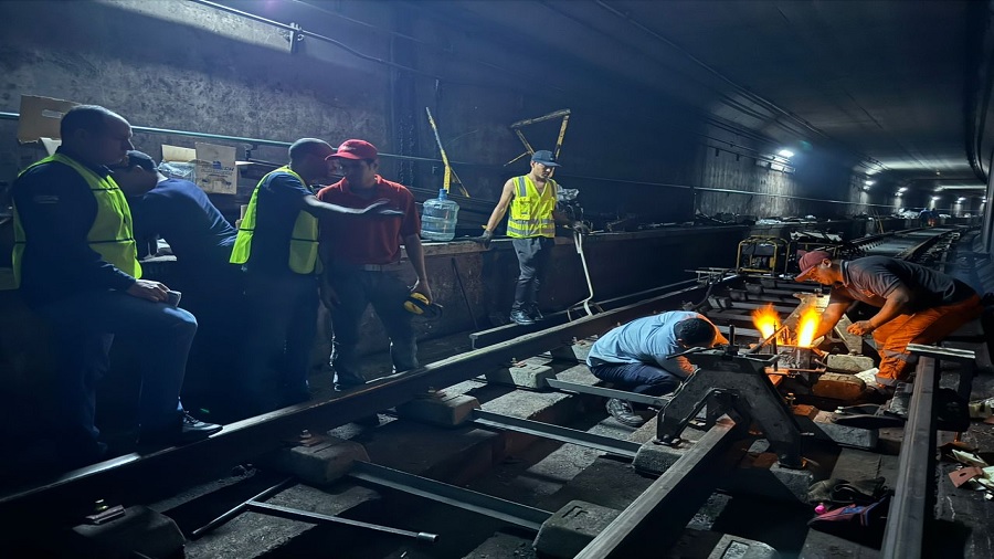 Trabajos en la Línea 1 del Metro de Caracas avanzan en un 95%