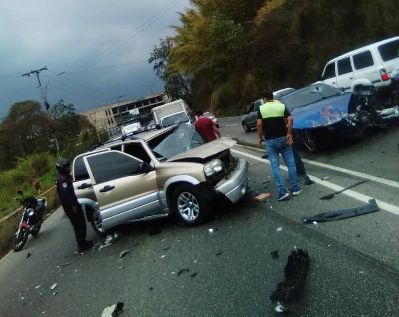 Accidente en la Panamericana deja seis heridos