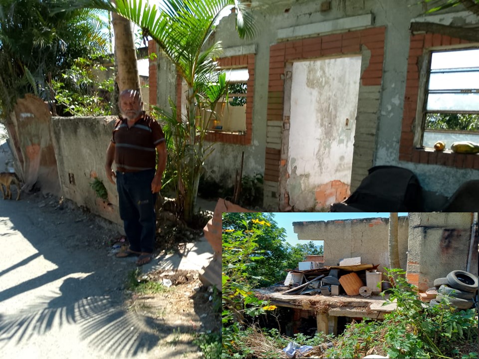 José, el adulto mayor que sobrevive gracias a la caridad de sus vecinos