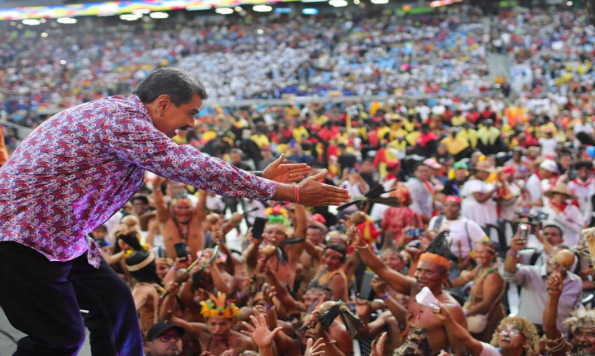 Encuestadora asegura que el 54.20% de los electores apoya reelección de Maduro