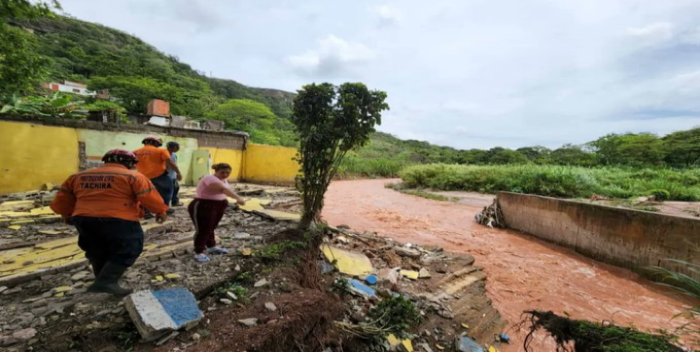 Alerta por lluvias en Táchira