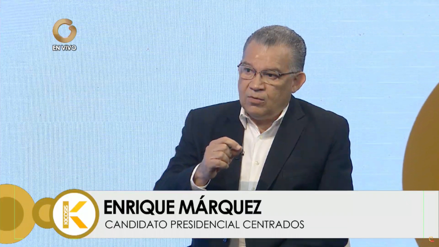 Enrique Márquez: “Planteo un proyecto de país compartido, necesitamos un consenso para lograr la unidad”