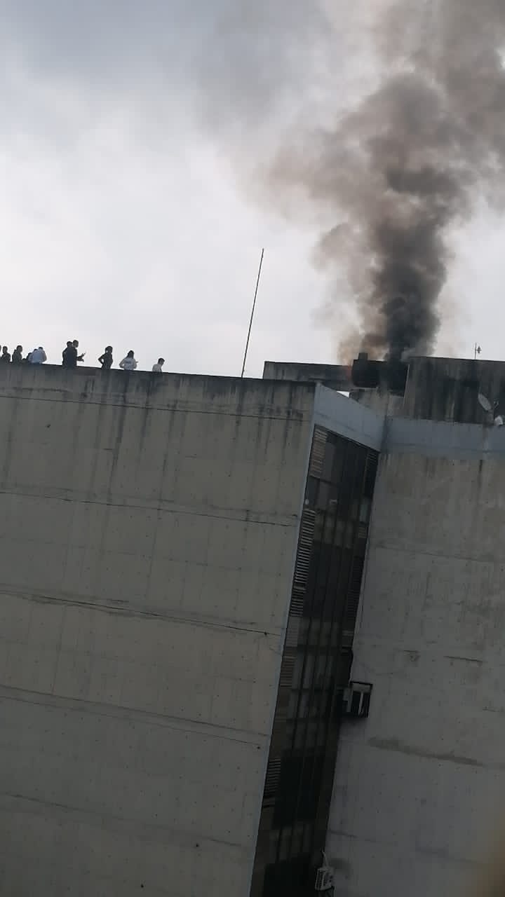 Incendio en el Cicpc de Los Teques