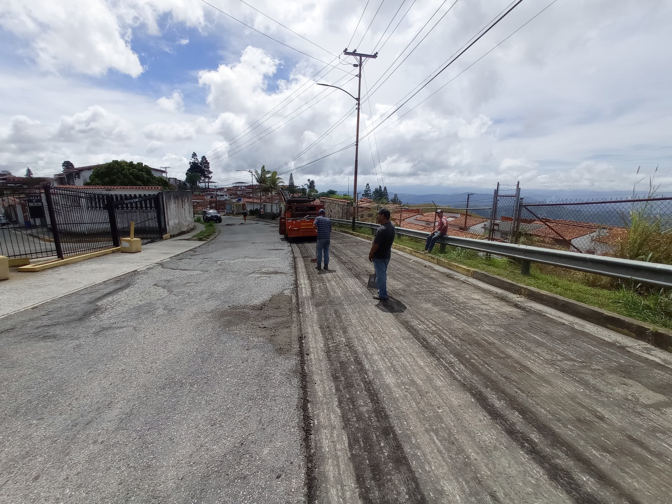 Asfaltado en Carrizal ha sufrido un retraso